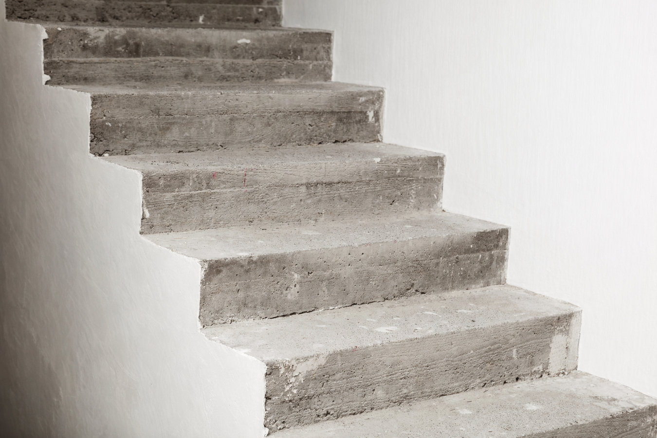 Concrete steps construction